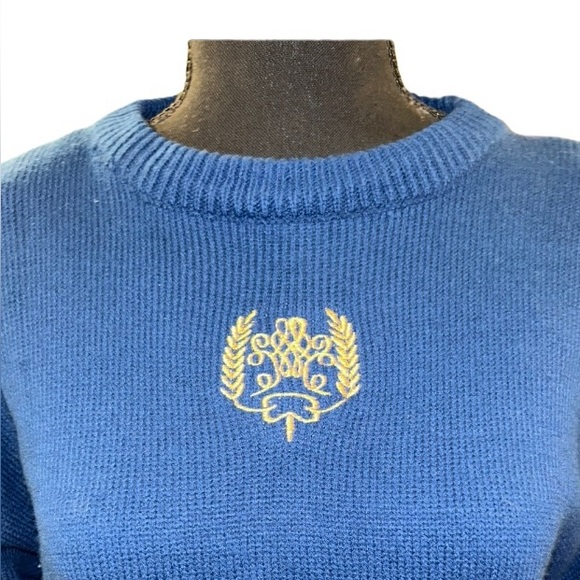 💎”VINTAGE* A’MILANO - PARIS MILANO NEW YORK!! DESIGNER SWEATER DRESS!! - Picture 9 of 9